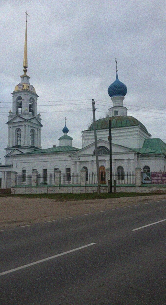 Храм Усекновения главы Иоанна Предтечи в селе Кибергино