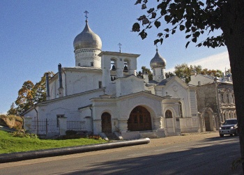 Церковь Варлаама Хутынского на Званице в Пскове