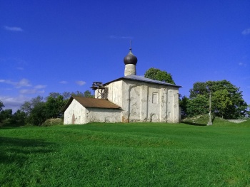 Храм Космы и Дамиана с Гремячей горы в Пскове