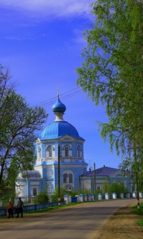 Храм Святителя Николая Чудотворца в селе Тоншаево