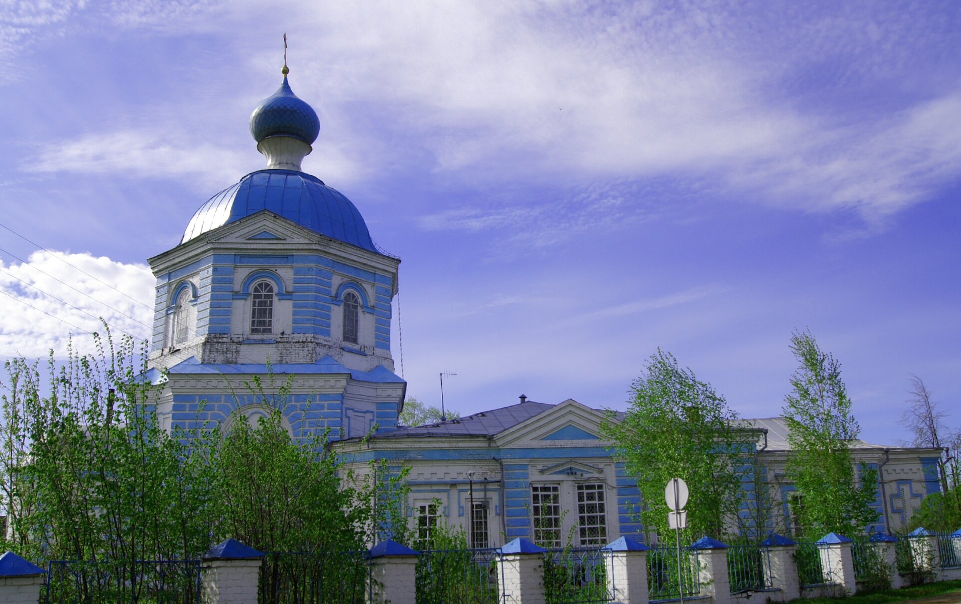 Храм Святителя Николая Чудотворца в селе Тоншаево
