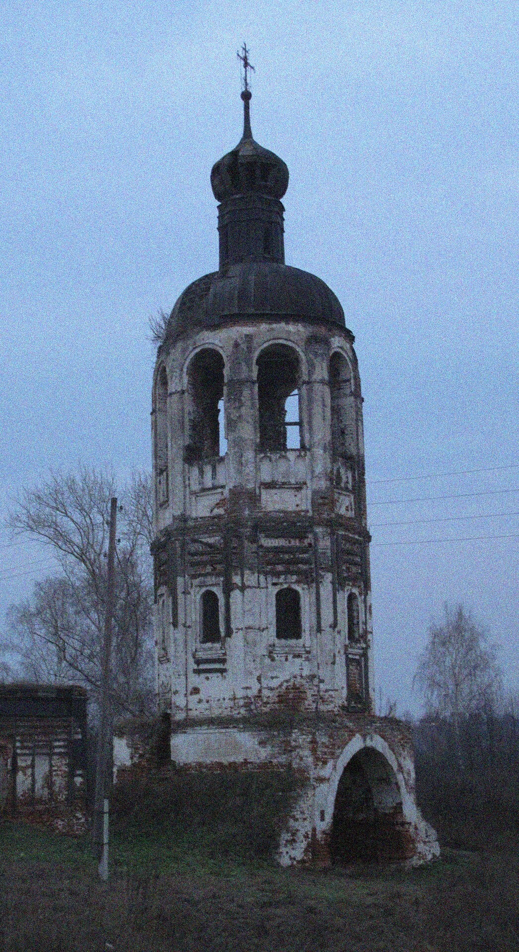 Колокольня Церкви Страстной иконы Божией Матери в селе Палец