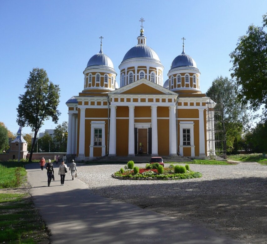 Воскресенский Кафедральный Собор Христорождественского монастыря в Твери