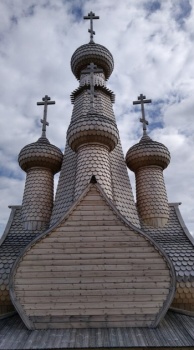 Церковь Одигитрии в Кимже: уникальный памятник деревянного зодчества