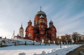 Свято-Троицкий кафедральный собор в городе Уржум