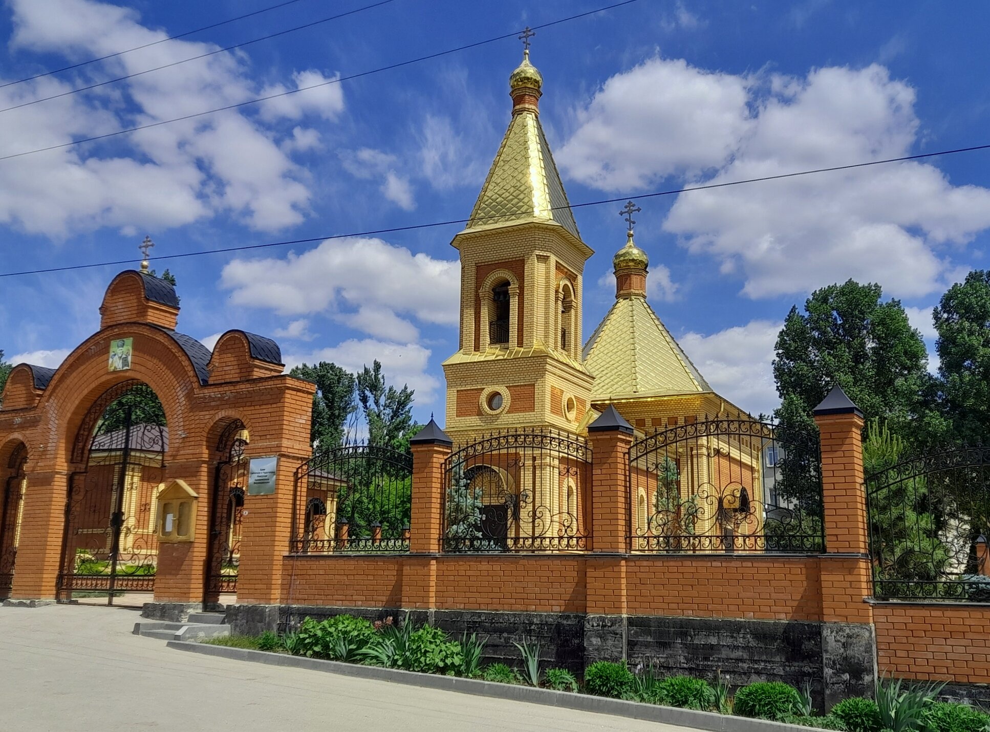 Никольский храм в Октябрьском Городке