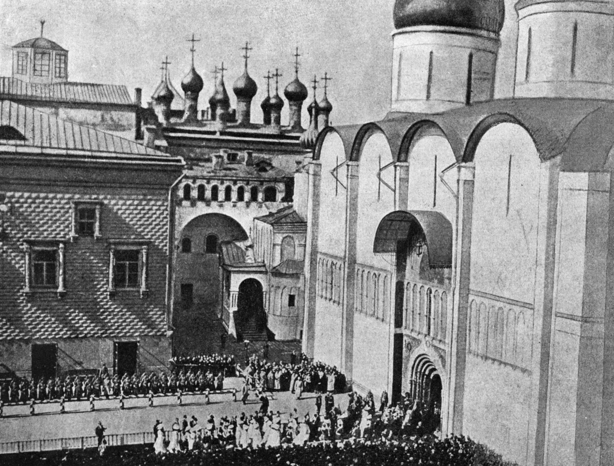 Верхоспасский собор — домовый храм русских царей в Московском Кремле