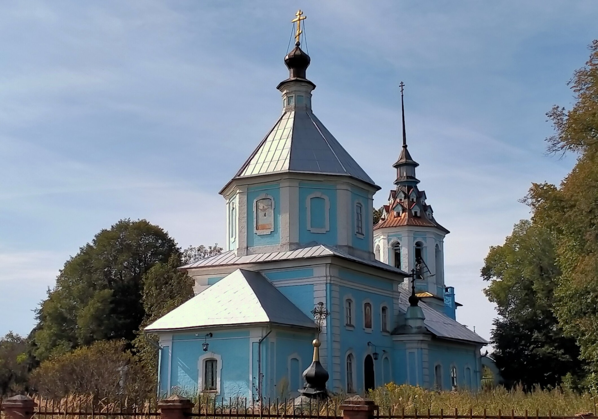 Церковь Сергия Радонежского в селе Мергусово