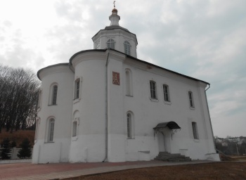 Церковь Иоанна Богослова в Смоленске: фрагмент древней стены