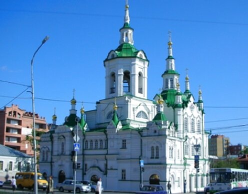 Спасская церковь в Тюмени