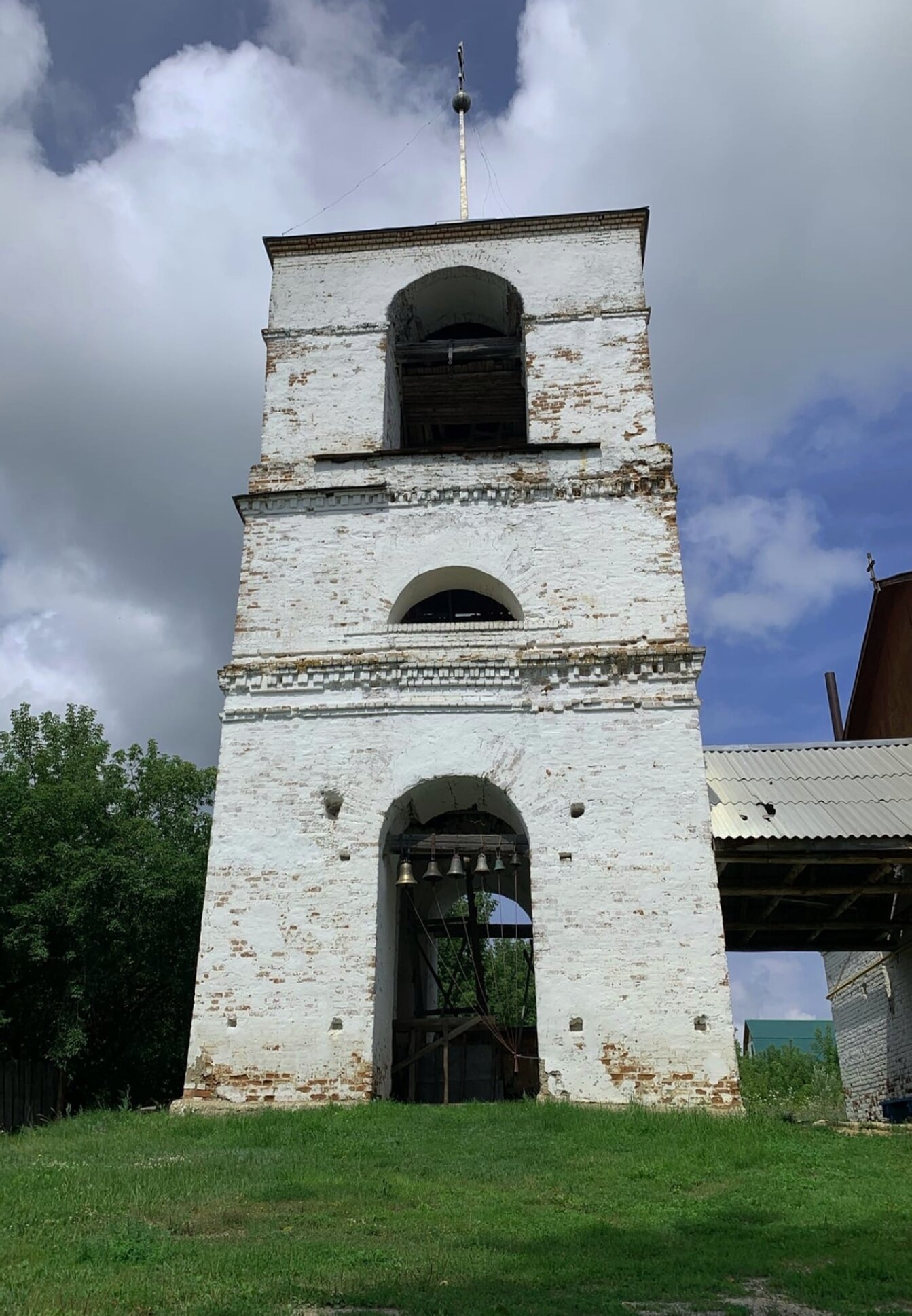 Колокольня Церкви Рождества Пресвятой Богородицы в селе Канаевка