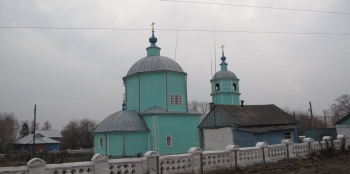 Храм Казанской иконы Божией Матери в селе Румянцево