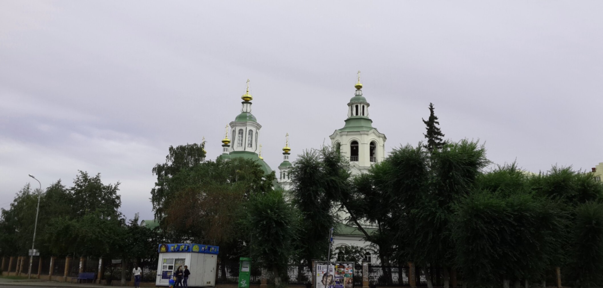 Крестовоздвиженский храм в Тюмени