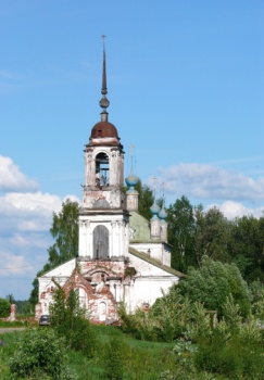 Церковь Воскресения Христова в селе Поповка