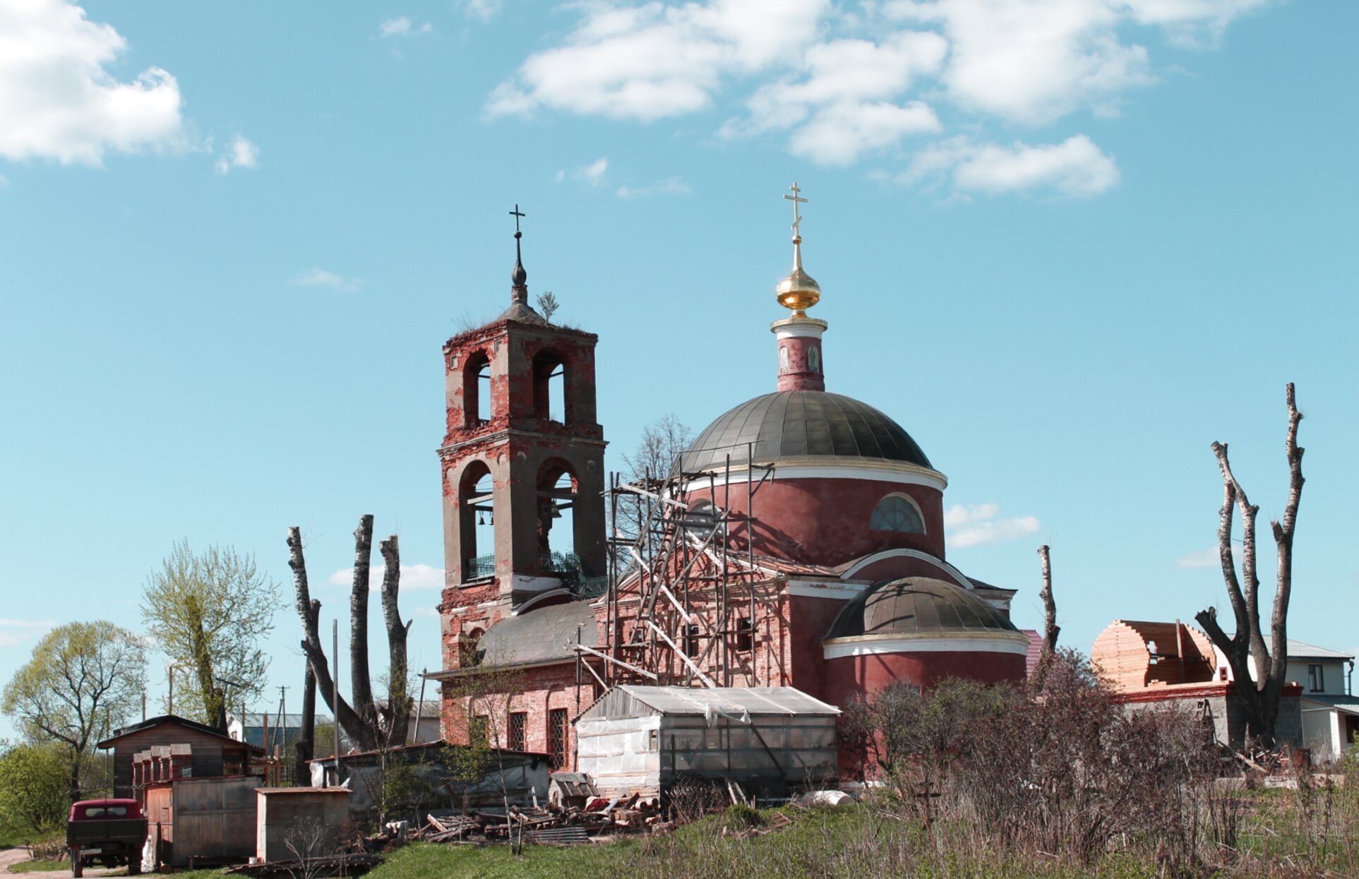 Храм Вознесения Господня в деревне Еремеево