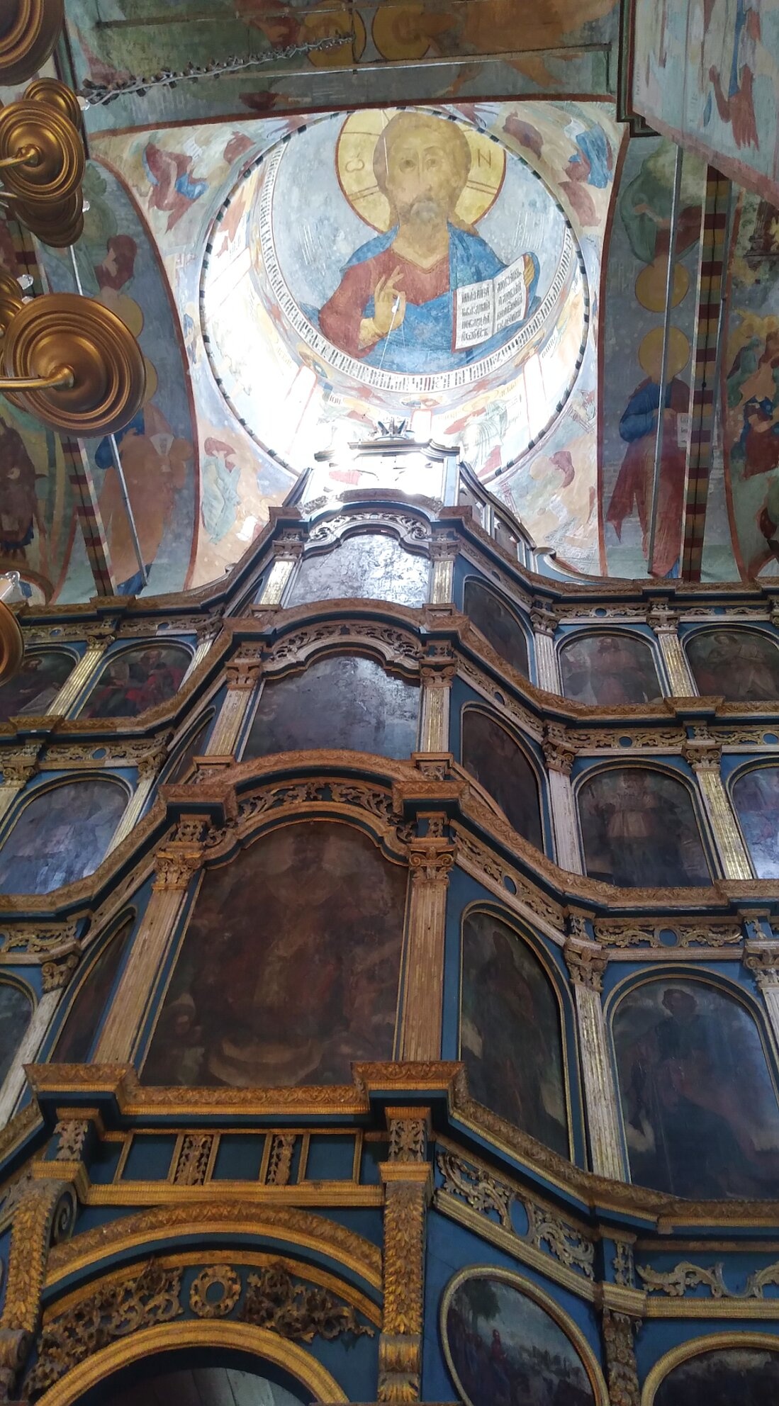 Росписи сводов Софийского собора в Вологде