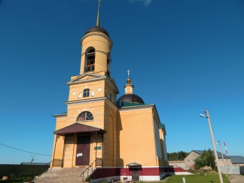 Храм иконы Божией Матери «Всех скорбящих Радость» в посёлке Шарапово