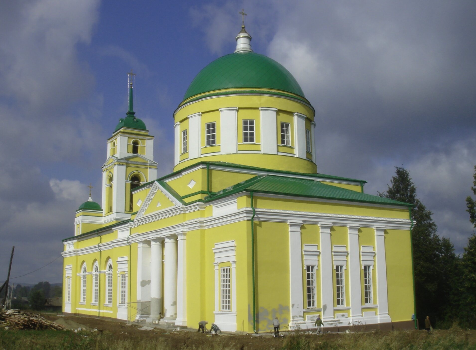 Преображенская церковь в селе Мазунино
