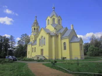 Храм Происхождения Честных Древ Животворящего Креста Господня в Лисино-Корпус