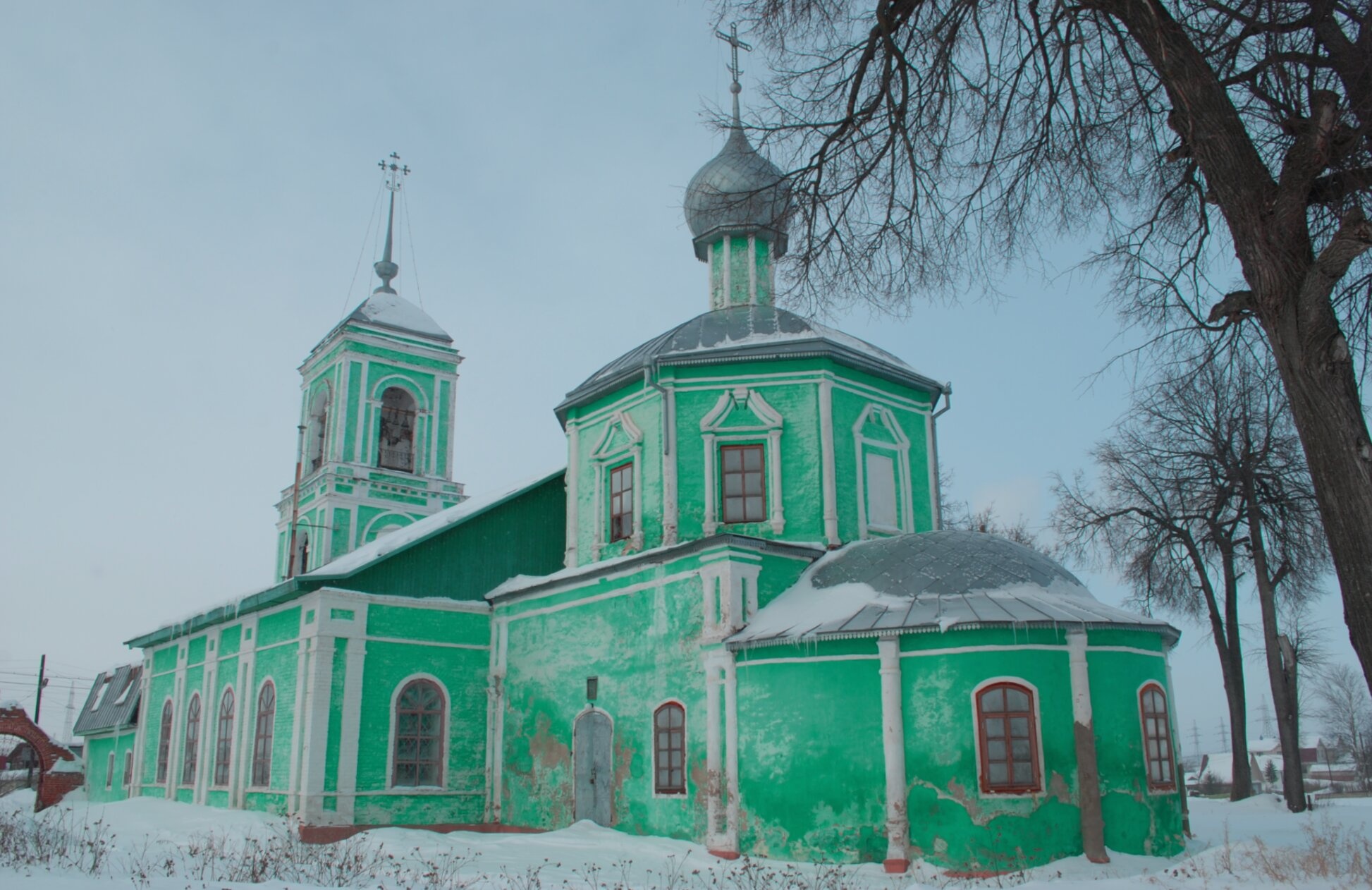 Церковь Покрова Пресвятой Богородицы в селе Алферьево