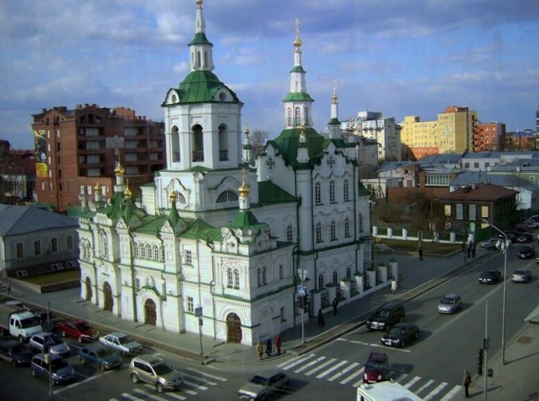 Спасская церковь (Церковь Спаса Нерукотворного Образа) в Тюмени