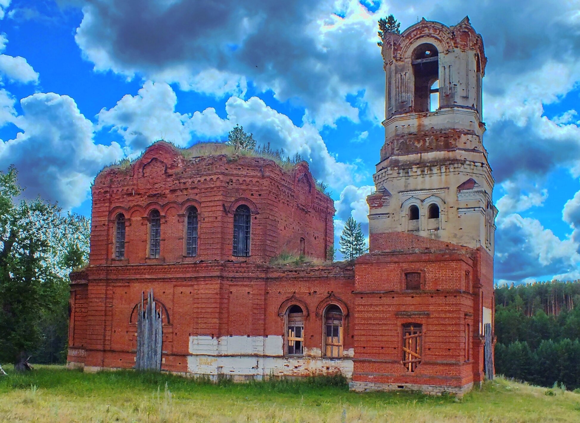 Храм Николая Чудотворца в селе Исетское