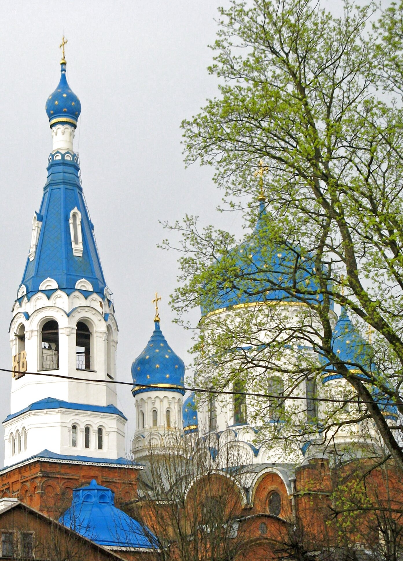 Покровский собор в Гатчине - православный храм в Мариенбурге