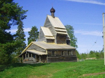 Церковь Георгия Победоносца в деревне Родионово