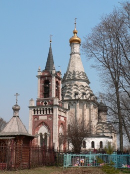 Церковь Преображения Господня в селе Остров