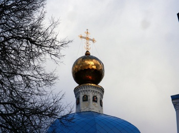 Купол храма Николая Чудотворца в Солнечногорске