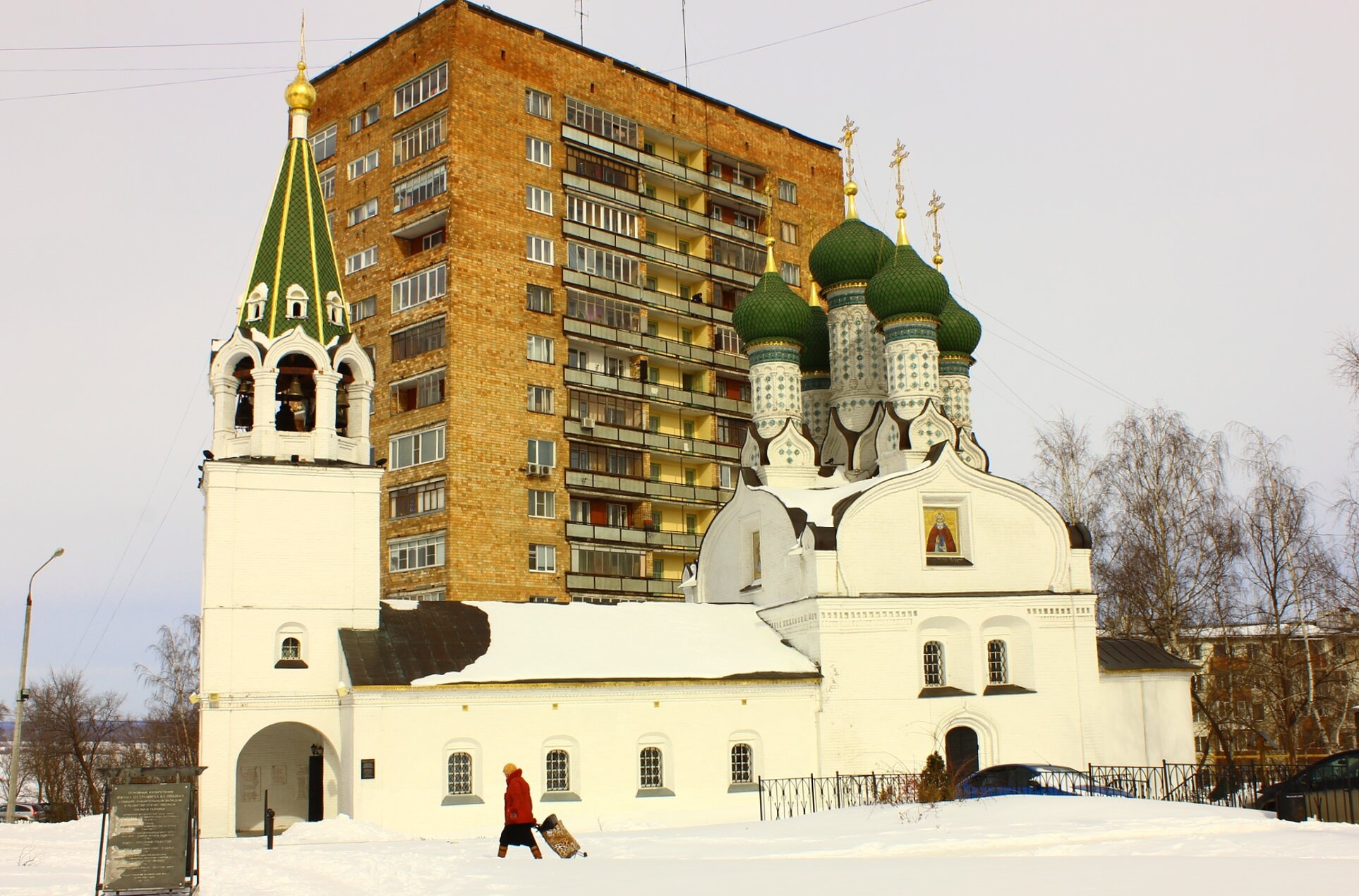 Успенская церковь на Ильинской горе в Нижнем Новгороде