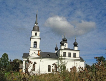 Храм Святителя Николая Чудотворца в деревне Кобона