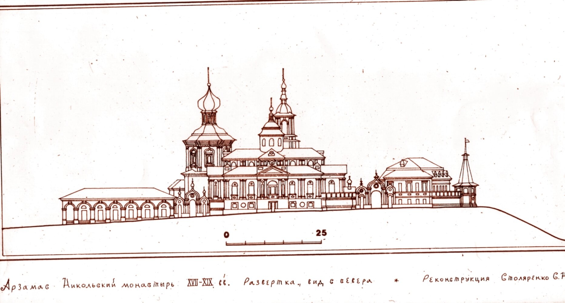Арзамасский Никольский монастырь - история и архитектура
