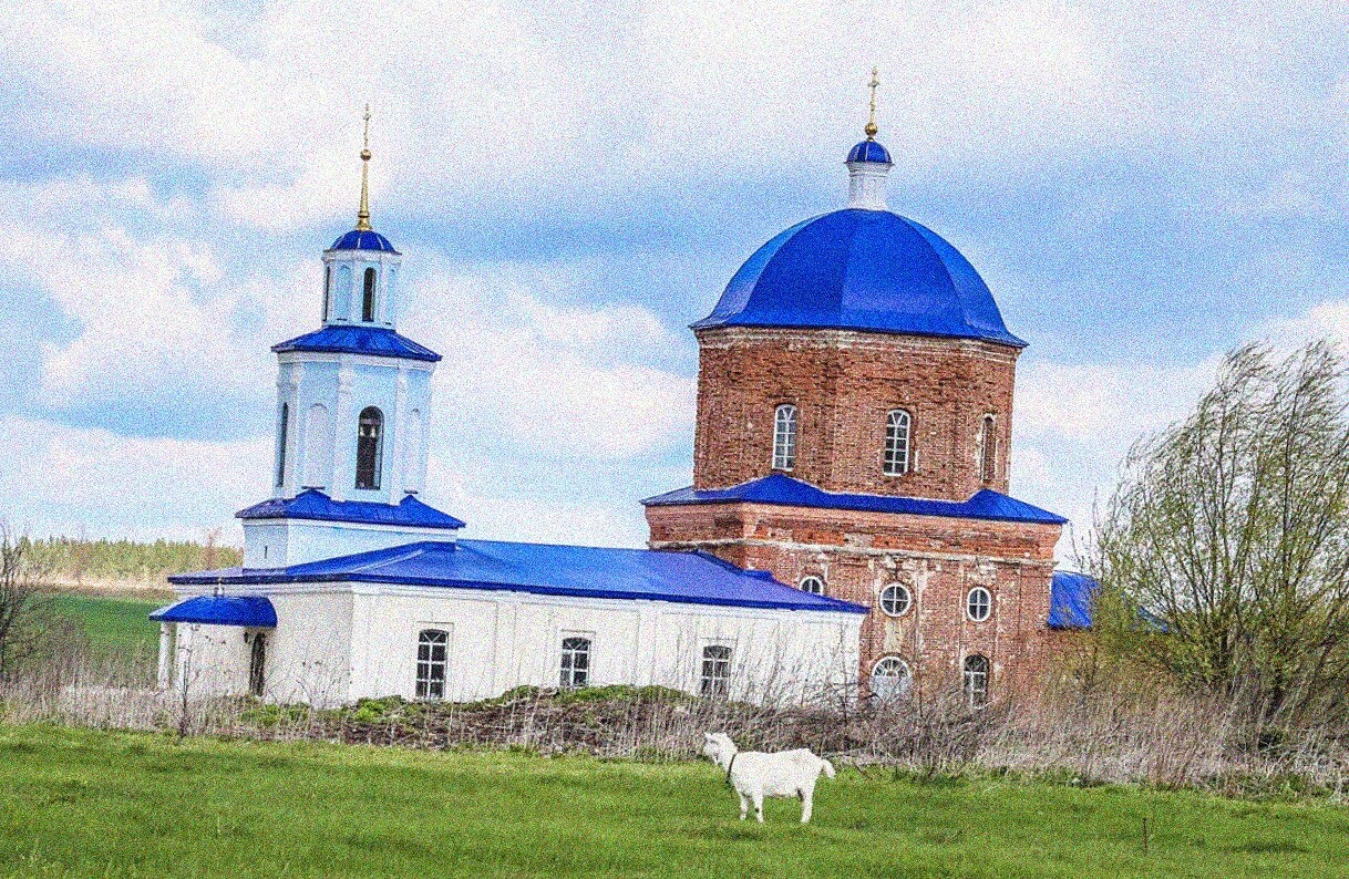 Храм Казанской иконы Божией Матери в селе Большие Извалы