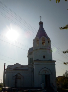 Православный храм в селе Клястицкое