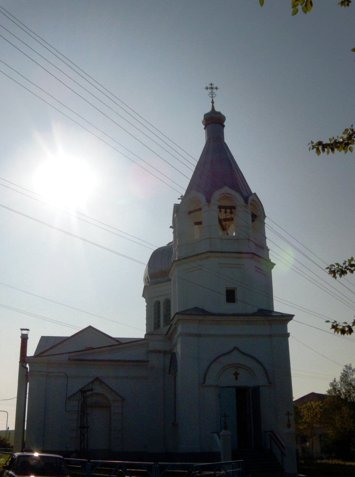 Православный храм в селе Клястицкое
