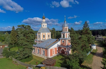 Церковь Казанской иконы Божией Матери в селе Верхние Котицы