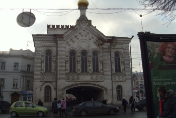 Знаменская церковь (башня) в Ярославле