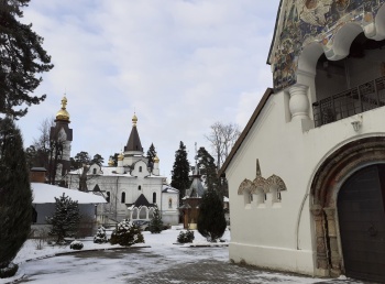 Церковь Благовещения Пресвятой Богородицы в Братовщине - зимний вид