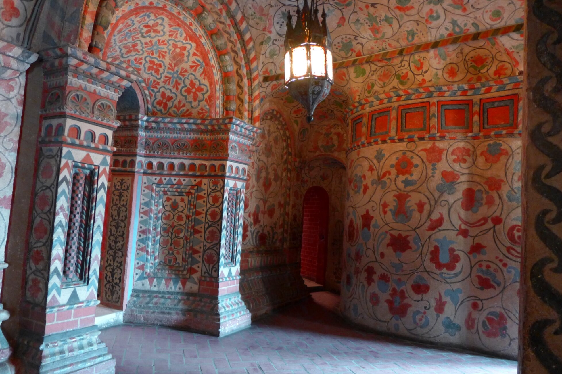 Фрагмент интерьера Покровского собора (Храма Василия Блаженного)