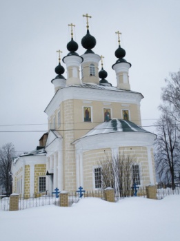Церковь Спаса Преображения в селе Николо-Шанга
