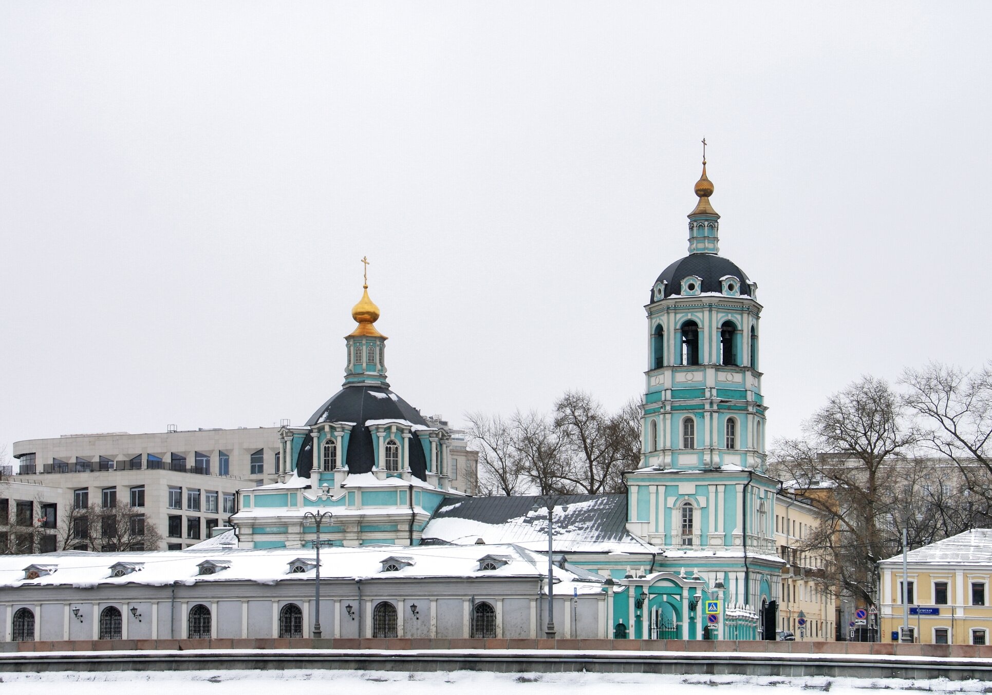 Храм Святителя Николая в Заяицком - зимняя фотография