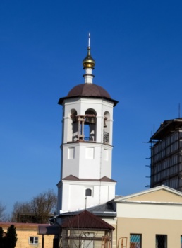 Колокольня Николаевской церкви на погосте Березна