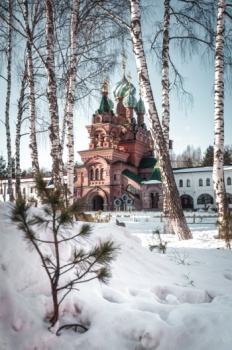 Церковь Успения Пресвятой Богородицы в Николо-Сольбинском монастыре