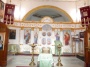 Интерьер православного храма в поселке Янги-Чиноз