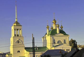 Успенская церковь в городе Бор