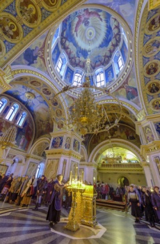 Интерьер Собора Рождества Богородицы в Уфе