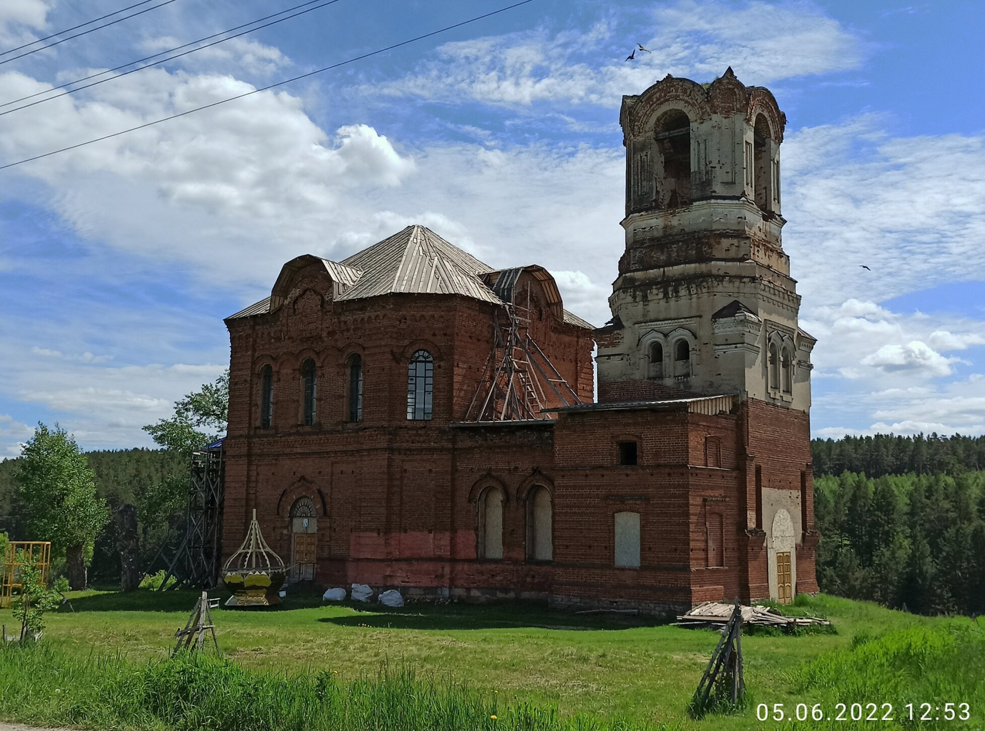 Храм Святителя Николая Чудотворца в селе Исетское