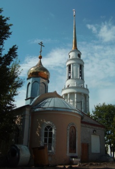 Церковь на месте кельи святителя Тихона Задонского в Задонской обители