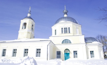 Церковь Николая Чудотворца в Торжке - зимняя фотография